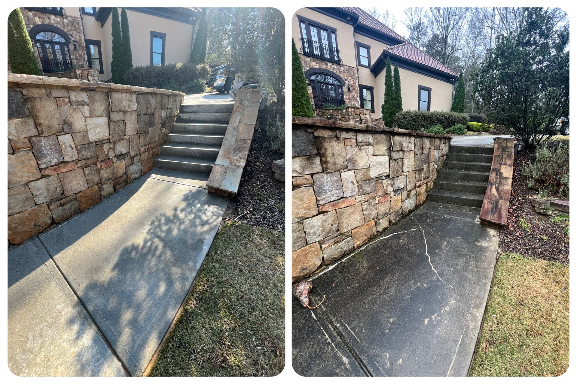 Sidewalk Cleaning Brings Fresh Appeal to Your Entryways image